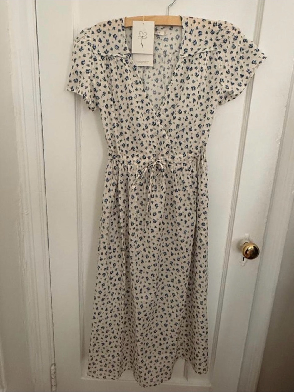 Christy Dawn Simple Dawn Dress in Blueberry Harvest size Small